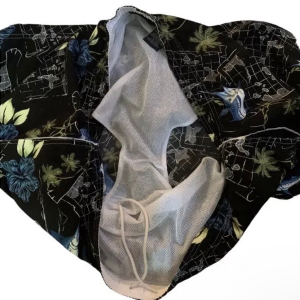 Men's Swimming Trunks Shorts Fish Sailfish Puritan XL - Picture 4 of 5